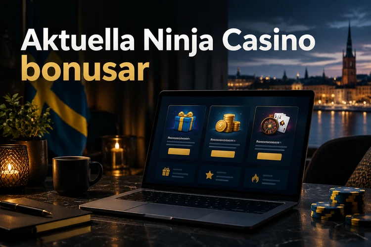 Aktuella Ninja Casino bonusar