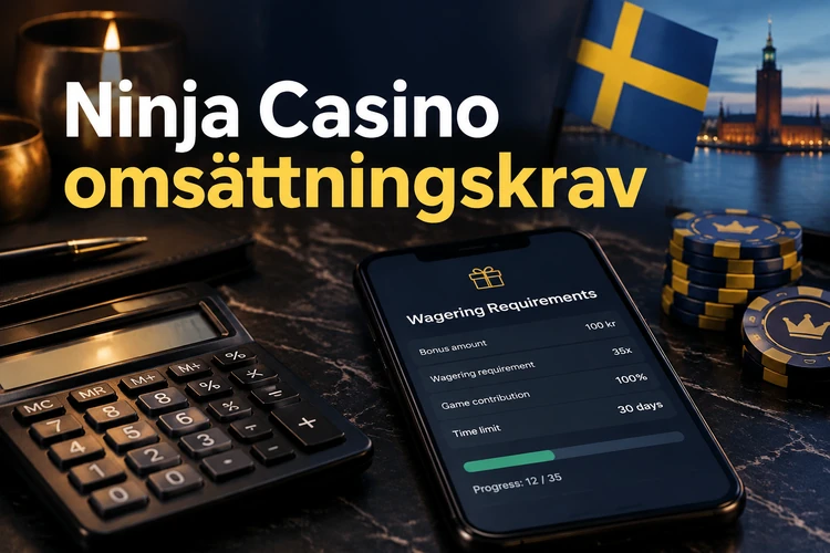 Ninja Casino free spins och gratissnurr