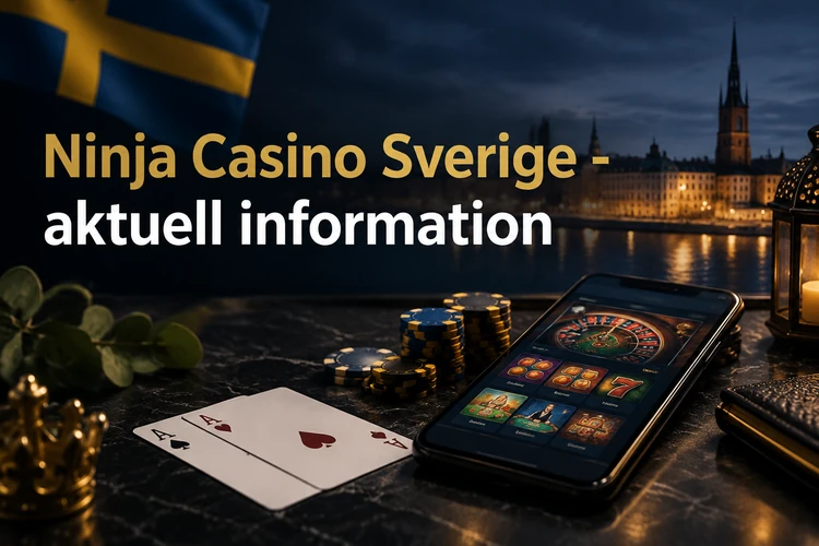 Ninja Casino Sverige - Recension och aktuell information