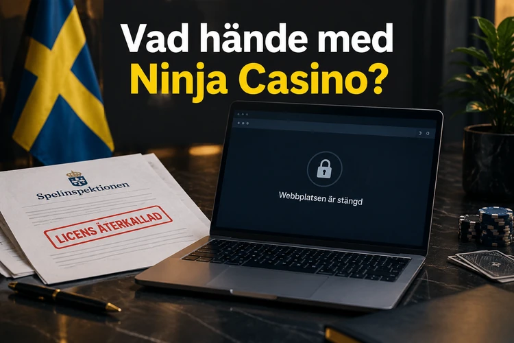 Vad hände med Ninja Casino?