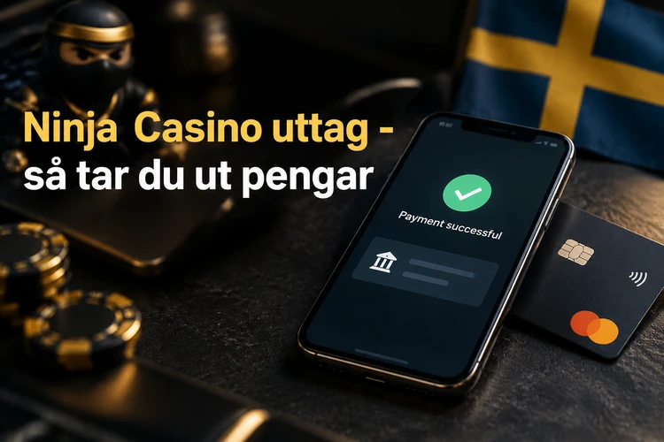 Ninja Casino uttag - så tar du ut pengar